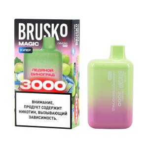 Электронная сигарета BRUSKO MAGIC – Ледяной виноград 3000 затяжек