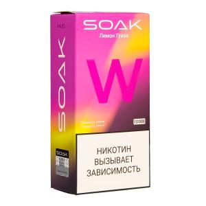 Электронная сигарета SOAK W – Лимон гуава 10000 затяжек