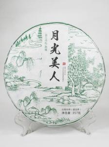Чай Пуэр Шэн Отражение Луны 357 гр., за 1 шт.