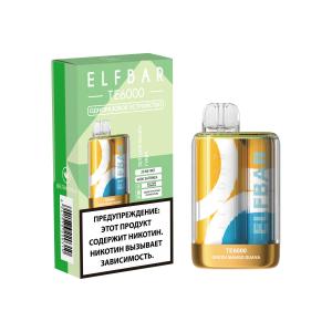 Электронная сигарета ELF BAR TE – Зелёное манго гуава 6000 затяжек