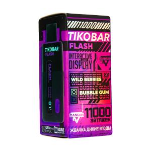 Электронная сигарета TIKOBAR FLASH – Жвачка Дикие Ягоды 11000 затяжек