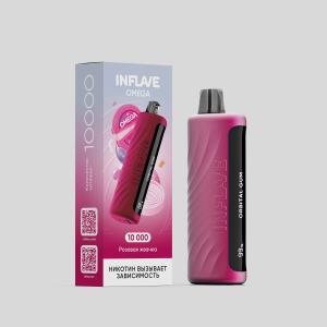Электронная сигарета INFLAVE OMEGA – Розовая жвачка 10000 затяжек
