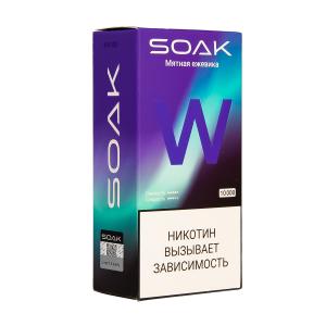 Электронная сигарета SOAK W – Мятная ежевика 10000 затяжек