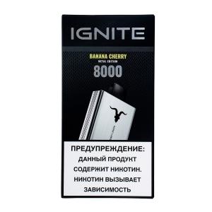 Электронная сигарета IGNITE – Banana Cherry V80 8000 затяжек