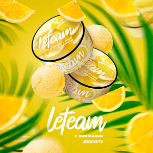 Смесь для кальяна Leteam – с лимонным джелато 25 гр.