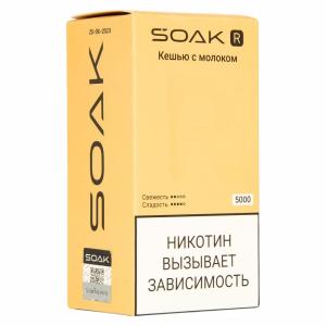 Электронная сигарета SOAK R – Кешью с молоком 5000 затяжек