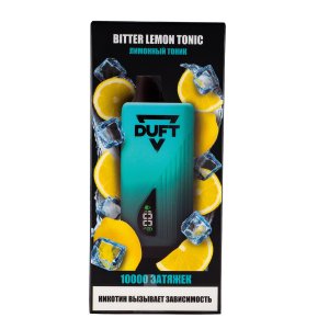 Электронная сигарета DUFT – Bitter Lemon Tonic 10000 затяжек