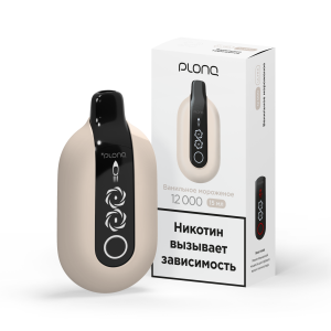 Электронная сигарета PLONQ ULTRA – Ванильное мороженое 12000 затяжек