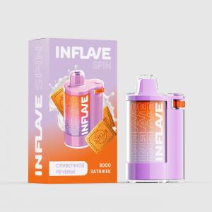Электронная сигарета INFLAVE SPIN – Сливочное печенье 8000 затяжек