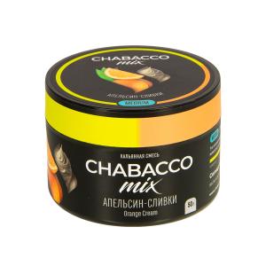 Табак для кальяна Chabacco Mix MEDIUM – Orange Cream 50 гр.