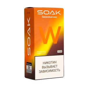 Электронная сигарета SOAK W – Банановый кекс 10000 затяжек