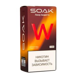 Электронная сигарета SOAK W – Ликер Амаретто 10000 затяжек