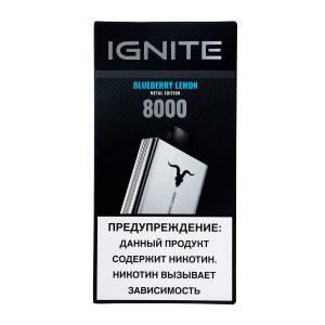 Электронная сигарета IGNITE – Blueberry Lemon V80 8000 затяжек