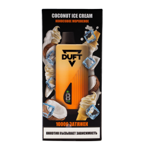 Электронная сигарета DUFT – Coconut Ice Cream 10000 затяжек