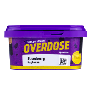 Табак для кальяна Overdose – Strawberry 200 гр.