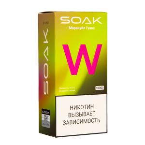Электронная сигарета SOAK W – Маракуйя гуава 10000 затяжек