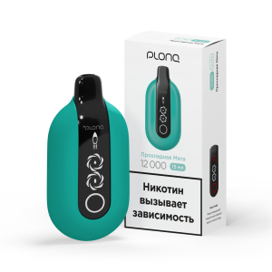Электронная сигарета PLONQ ULTRA – Прохладная мята 12000 затяжек