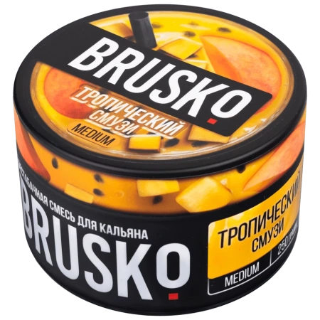 Смесь для кальяна BRUSKO MEDIUM – Тропический смузи 250 гр.