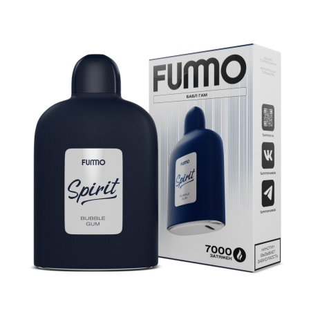 Электронная сигарета FUMMO SPIRIT – Бабл гам 7000 затяжек