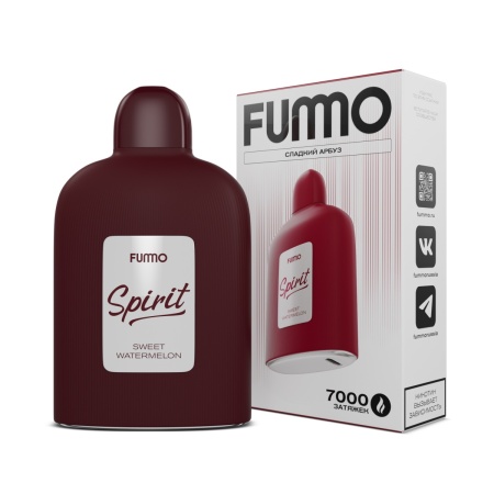 Электронная сигарета FUMMO SPIRIT – Сладкий арбуз 7000 затяжек