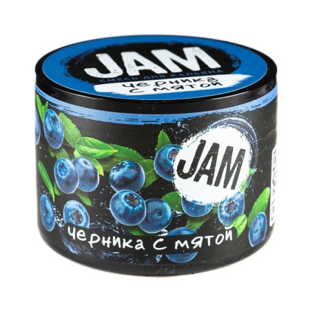 Смесь для кальяна JAM – Черника с мятой 250 гр.