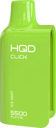 Картридж HQD CLICK Сладкая мята 5500 затяжек